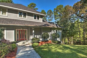 Dock & Kayaks: Lakefront Hot Springs Home