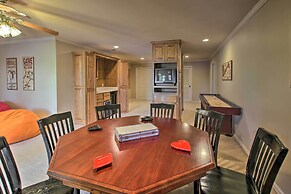 Dock & Kayaks: Lakefront Hot Springs Home