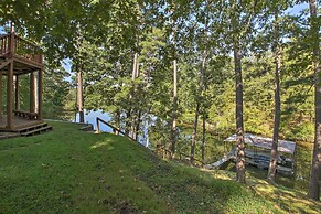 Dock & Kayaks: Lakefront Hot Springs Home