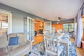 Lake-view Home w/ Deck + Gas Grill in Bernice!