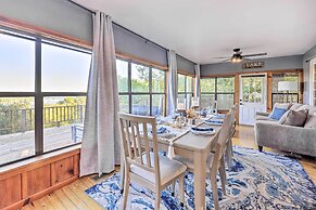 Lake-view Home w/ Deck + Gas Grill in Bernice!