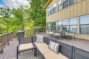 Lake-view Home w/ Deck + Gas Grill in Bernice!