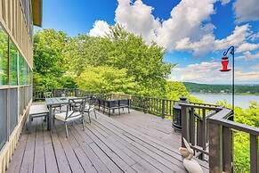 Lake-view Home w/ Deck + Gas Grill in Bernice!
