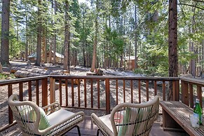 3 Mi to Big Trees State Park: Cabin w/ Scenic Deck