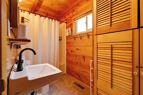 3 Mi to Big Trees State Park: Cabin w/ Scenic Deck