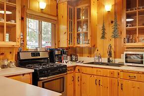 3 Mi to Big Trees State Park: Cabin w/ Scenic Deck