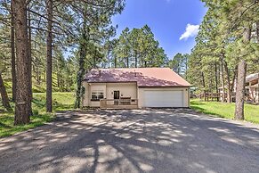 Central Ruidoso Retreat w/ Deck & Game Room!
