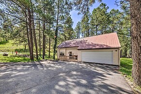 Central Ruidoso Retreat w/ Deck & Game Room!