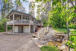 Rustic Escape w/ Deck, Hot Tub & Mountain Views