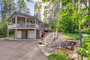 Rustic Escape w/ Deck, Hot Tub & Mountain Views