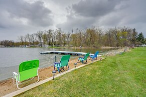 Osseo Cottage on Pleasant Lake w/ Dock & Views!
