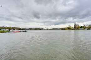 Osseo Cottage on Pleasant Lake w/ Dock & Views!