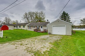 Osseo Cottage on Pleasant Lake w/ Dock & Views!