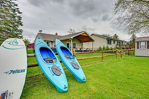 Osseo Cottage on Pleasant Lake w/ Dock & Views!