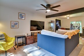 Peaceful + Chic Oasis: Fire Pit, Grill, Yard