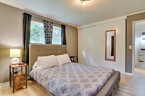 Peaceful + Chic Oasis: Fire Pit, Grill, Yard