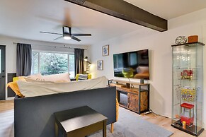 Peaceful + Chic Oasis: Fire Pit, Grill, Yard