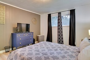 Peaceful + Chic Oasis: Fire Pit, Grill, Yard