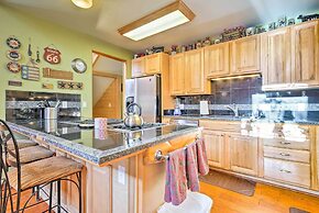 Spacious Fairplay Cabin w/ Deck & Dry Sauna!