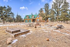 Spacious Fairplay Cabin w/ Deck & Dry Sauna!