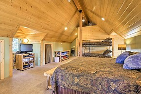 Spacious Fairplay Cabin w/ Deck & Dry Sauna!