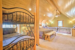 Spacious Fairplay Cabin w/ Deck & Dry Sauna!