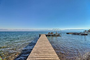 Lakeside Home w/ Beach ~ 14 Mi to Ski Area!