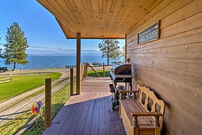 Lakeside Home w/ Beach ~ 14 Mi to Ski Area!