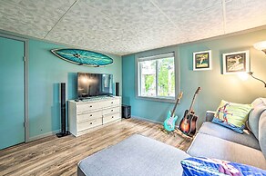 Riverfront Home w/ Dock ~ 6 Mi to Cheboygan!