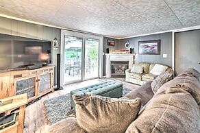 Riverfront Home w/ Dock ~ 6 Mi to Cheboygan!