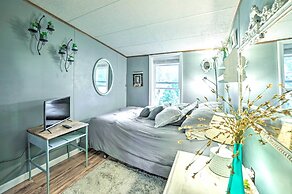 Riverfront Home w/ Dock ~ 6 Mi to Cheboygan!