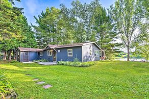 Riverfront Home w/ Dock ~ 6 Mi to Cheboygan!