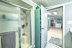 Riverfront Home w/ Dock ~ 6 Mi to Cheboygan!