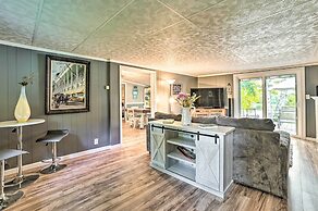 Riverfront Home w/ Dock ~ 6 Mi to Cheboygan!