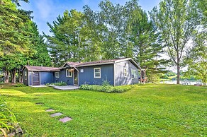 Riverfront Home w/ Dock ~ 6 Mi to Cheboygan!