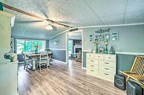 Riverfront Home w/ Dock ~ 6 Mi to Cheboygan!