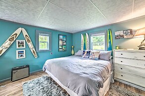 Riverfront Home w/ Dock ~ 6 Mi to Cheboygan!