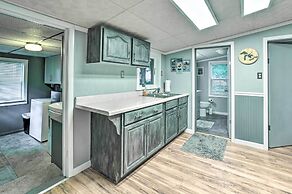 Riverfront Home w/ Dock ~ 6 Mi to Cheboygan!