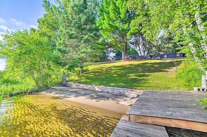 Riverfront Home w/ Dock ~ 6 Mi to Cheboygan!
