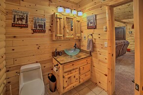 Updated Manistique Log Cabin, Yard & Fire Pit