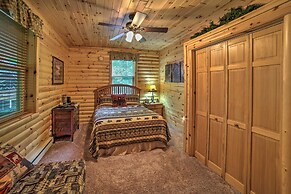 Updated Manistique Log Cabin, Yard & Fire Pit