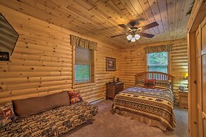 Updated Manistique Log Cabin, Yard & Fire Pit
