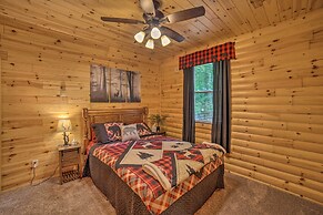 Updated Manistique Log Cabin, Yard & Fire Pit