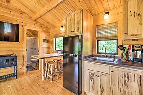 Sparta Tiny Cabin w/ Covered Deck + River Access!