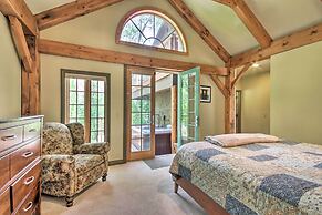 Rivers Edge Mtn Home: Private Hot Tub & Views