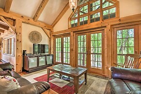 Rivers Edge Mtn Home: Private Hot Tub & Views