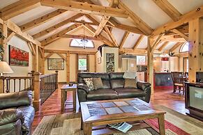 Rivers Edge Mtn Home: Private Hot Tub & Views