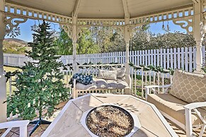 Fallbrook Home w/ Garden, Gazebo & Fire Pit!