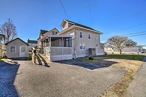 Chincoteague House w/ Enclosed Porch + Deck