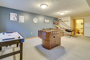 Hot Tub & Game Room: Cozy Big Bass Lake Home!